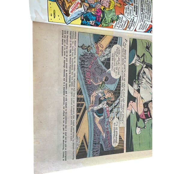 Whitman Magnus Robot Fighter 4000 A.D. #45 Comic Western Publishing 1976 Vintage - Picture 2 of 4
